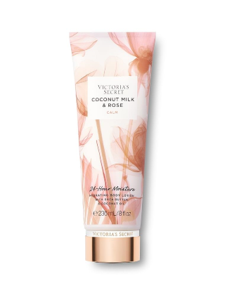 Leche de coco y Rosa Victoria's Secret