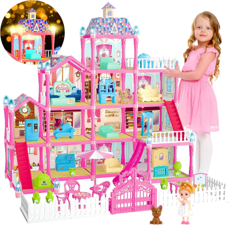 Casa de muñecas para niñas