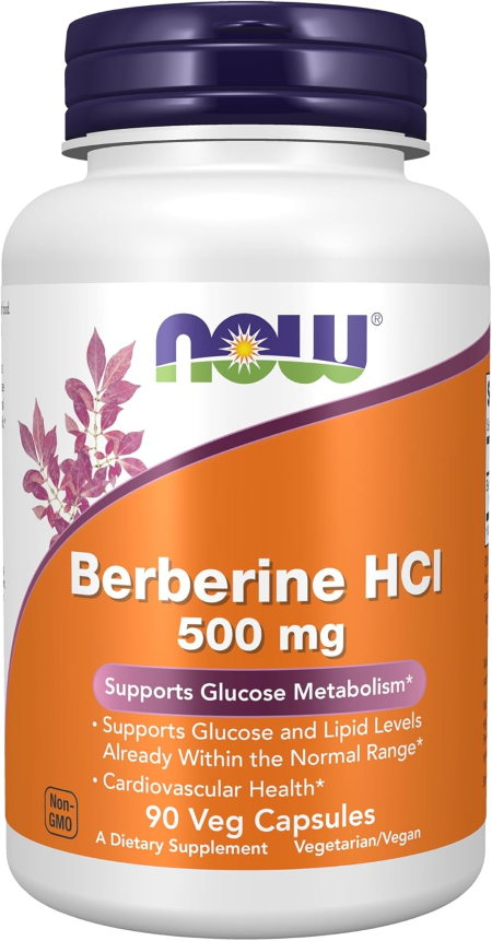 Berberina HCL 500 mg - 90 cápsulas