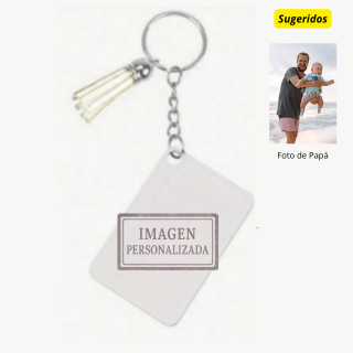 Llavero personalizado para papá