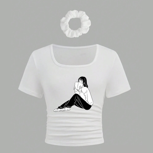 Camiseta para adolescentes con regalo