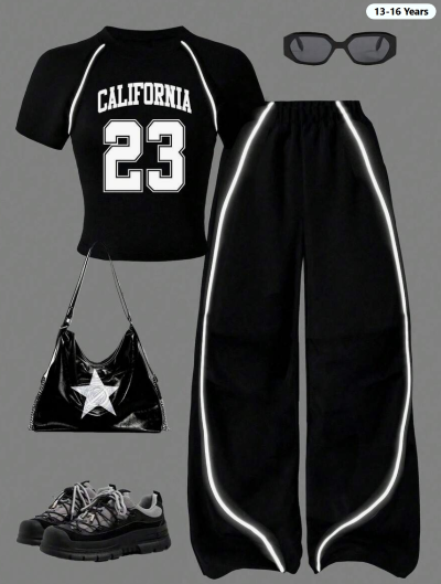 Conjunto de camiseta