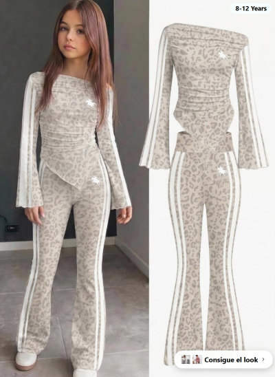 Conjunto de camiseta para niñas