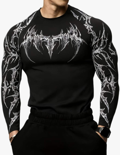 Camiseta deportiva de manga larga