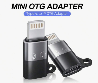Adaptador Tipo-C (Macho) -Tipo-C (Hembra)