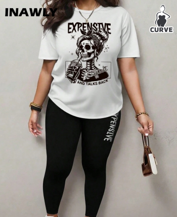 Conjunto a juego de talla grande
