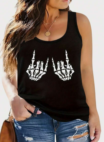 Camiseta de tirantes oversize